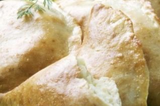 Хачапури с картофельно-сырной начинкой