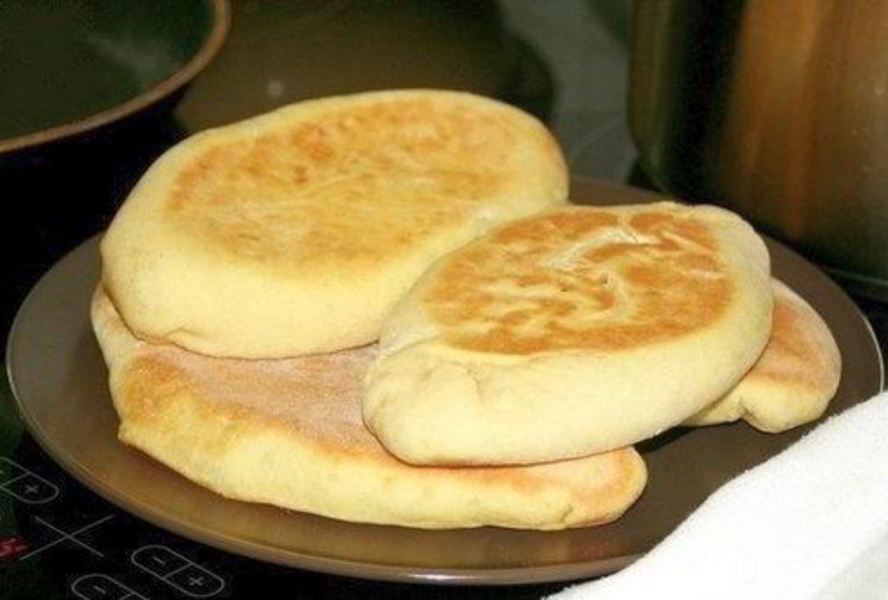 Простые хачапури с творогом