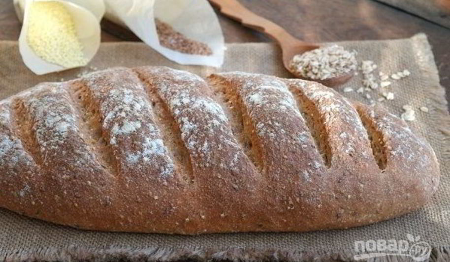 Рецепт батона 5 злаков