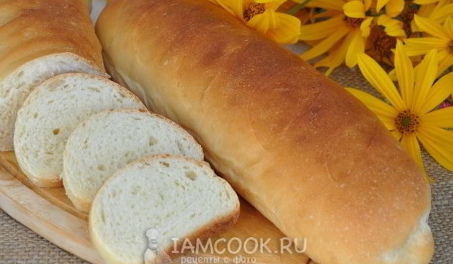 Рецепт батонов на сухом молоке