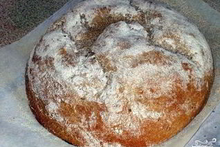 Черный хлеб в духовке