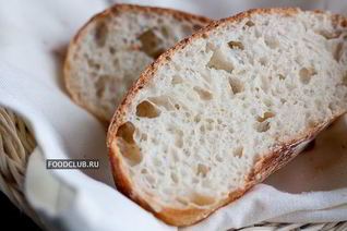 Чиабатта без замеса