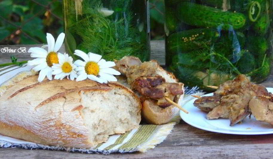 Рецепт деревенского батона