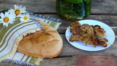 деревенский батон