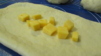 домашний хлеб с сыром