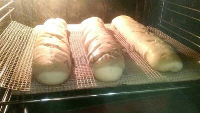 французский багет на сыворотке