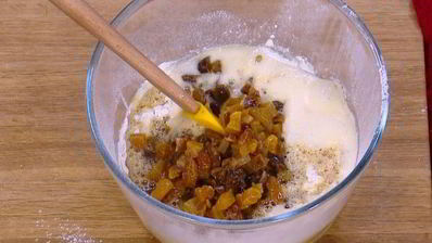 фруктово-имбирный хлеб