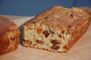 Фруктовый хлеб с отрубями