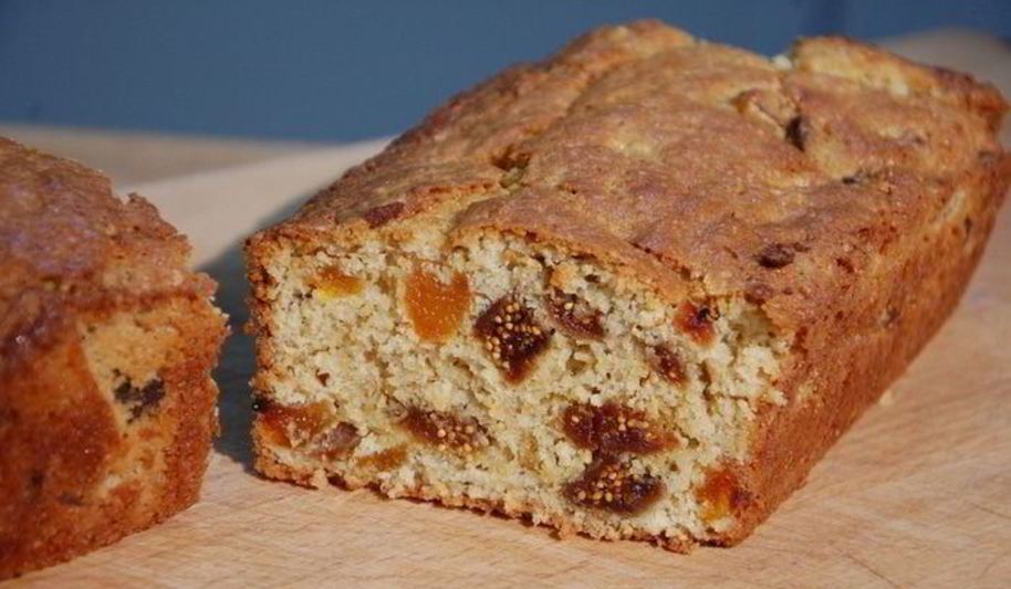 Рецепт фруктового хлеба с отрубями