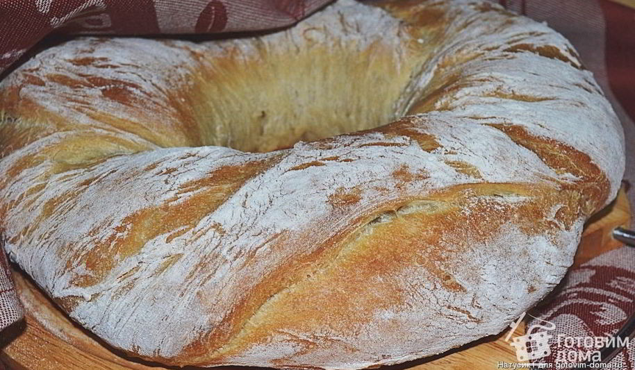 Рецепт хлеба-бублика ciambella