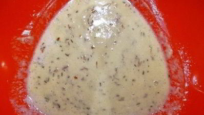 хлеб из кукурузной муки с луком и розмарином