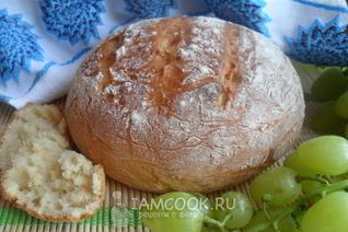 Хлеб на кефире с горчицей и майонезом