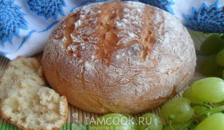 Рецепт хлеба на кефире с горчицей и майонезом