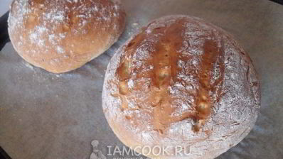 хлеб на кефире с горчицей и майонезом