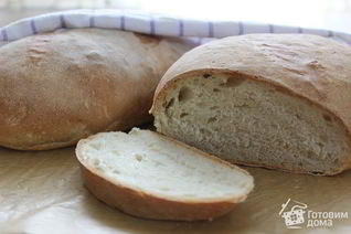 Хлеб на ночной опаре