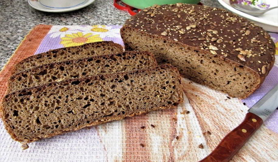 Рецепт хлеба ржаного на закваске