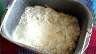 хлеб с вареным рисом в хлебопечке