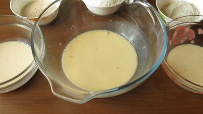 хлеб-венок три теста