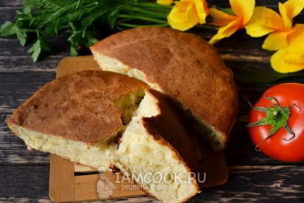 Пирог-хлеб на скисшем молоке