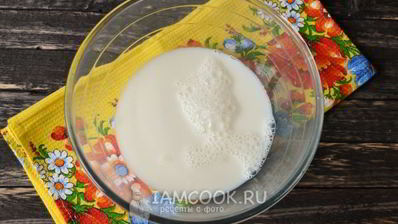 пирог-хлеб на скисшем молоке