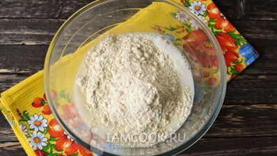 пирог-хлеб на скисшем молоке