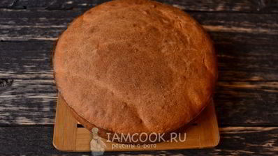 пирог-хлеб на скисшем молоке