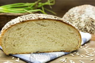 Подовый хлеб на кефире