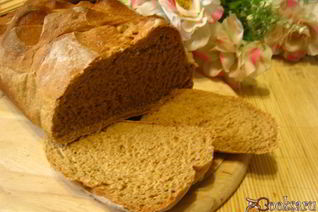 Пшенично-ржаной хлеб с цикорием и розмарином