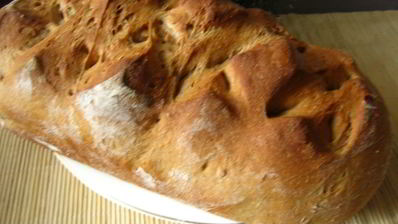 пшенично-ржаной хлеб с цикорием и розмарином