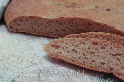 Ржаной хлеб на рисовом отваре