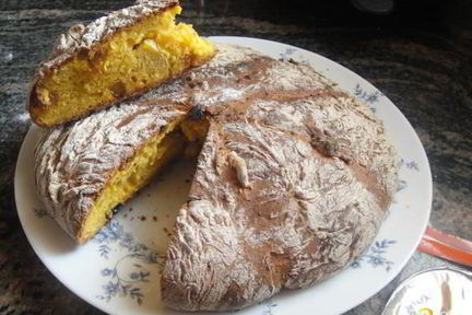 Сладкий тыквенный хлеб