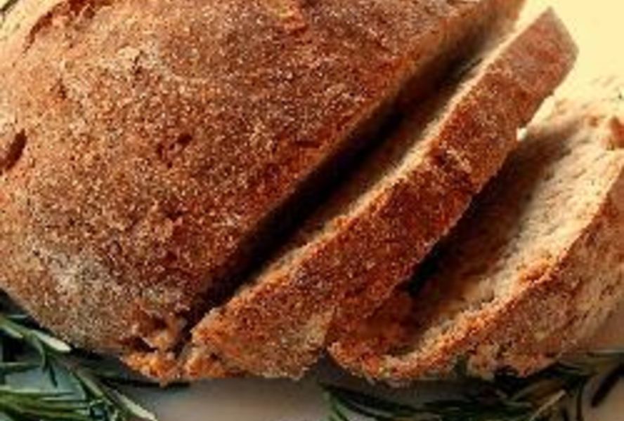 Содовый хлеб с розмарином и медом