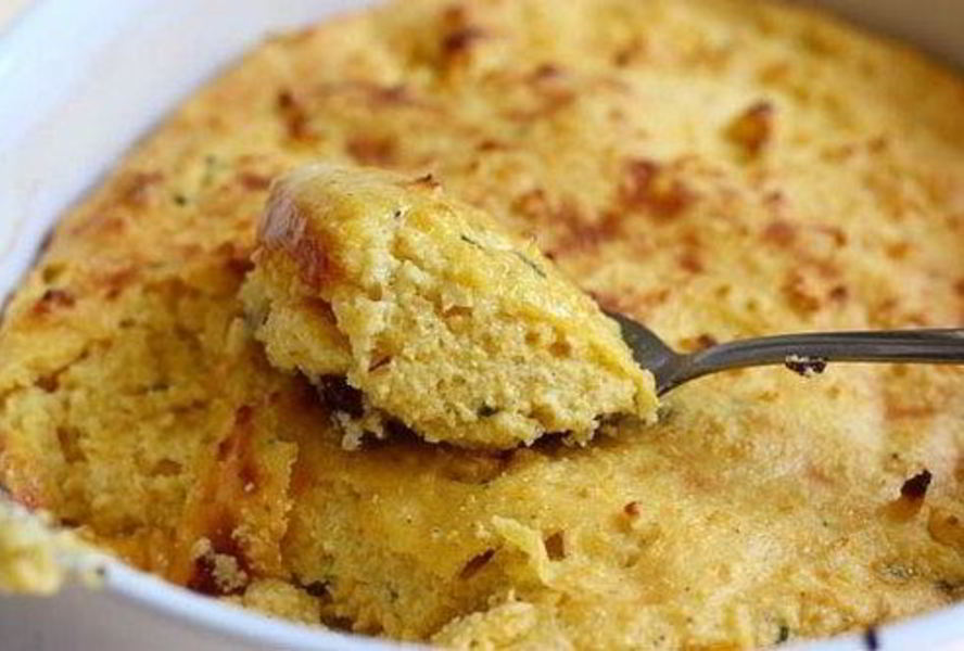 Сырный хлеб с луком в духовке