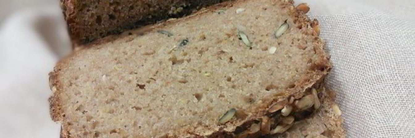 Цельнозерновой спельтовый хлеб на кефире