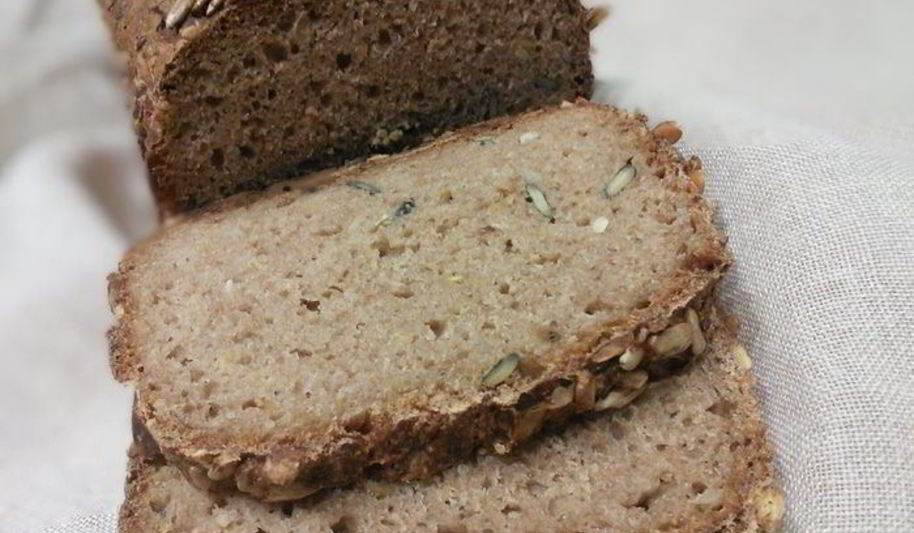 Рецепт цельнозернового спельтового хлеба на кефире