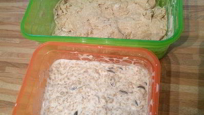 цельнозерновой спельтовый хлеб на кефире