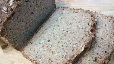 цельнозерновой спельтовый хлеб на кефире