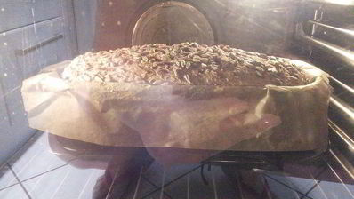 цельнозерновой спельтовый хлеб на кефире