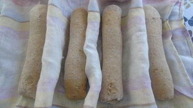 цельнозерновые мини-багеты без соли