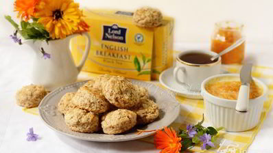 цельнозерновые мини-сконы с овсяными хлопьями