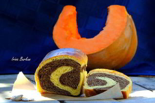 Тыквенно-шоколадный хлеб