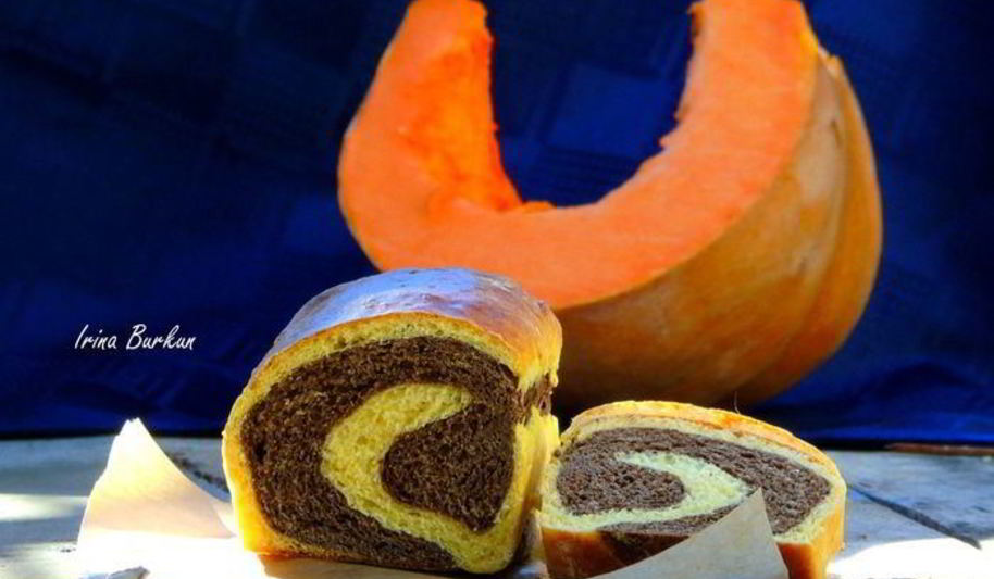 Рецепт тыквенно-шоколадного хлеб