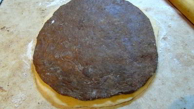 тыквенно-шоколадный хлеб