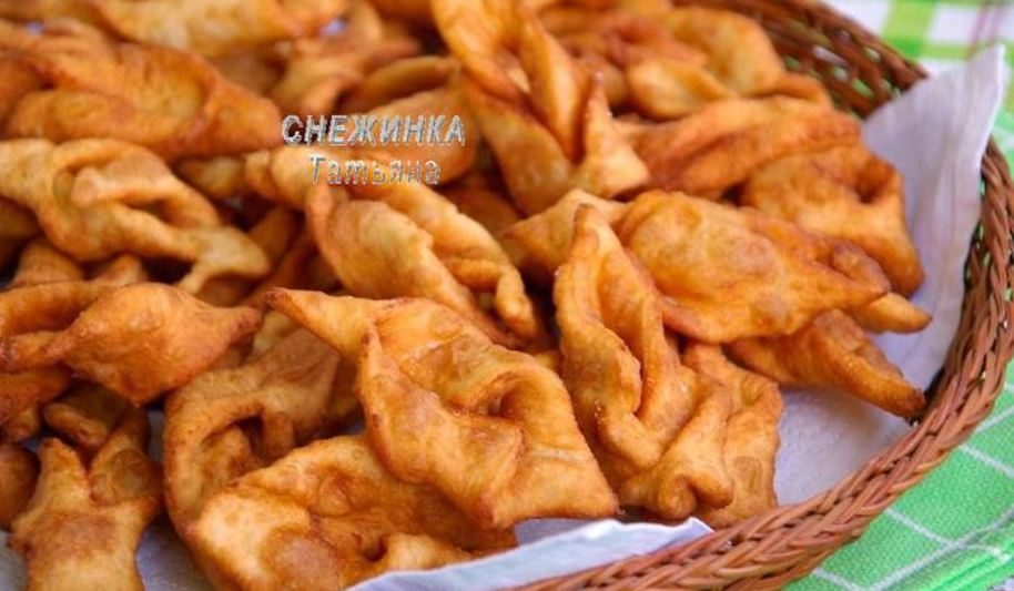 Рецепт хвороста картофельного