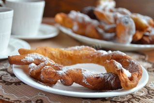 Хворост классический на кефире