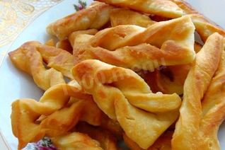 Хворост на воде постный