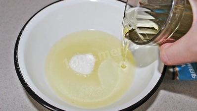 хворост на воде постный