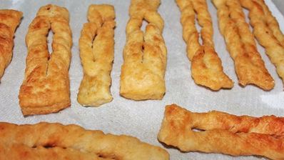 хворост на воде постный