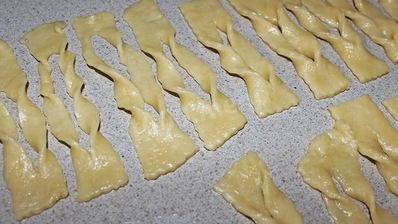 хворост на воде постный