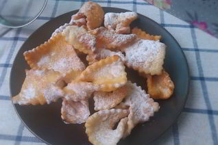 Хворост на желтках